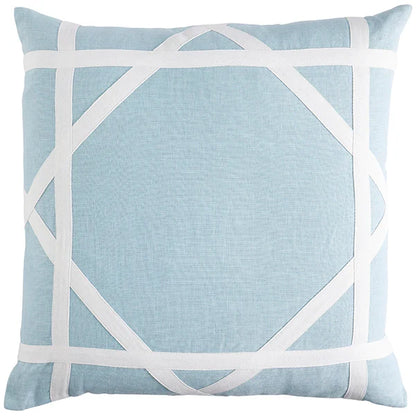 Linen Newport Sky Blue Cushion