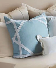 Linen Newport Sky Blue Cushion