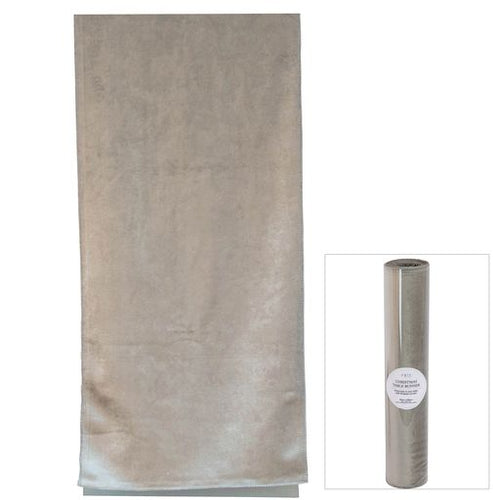 Luxe Velvet Table Runner Silver