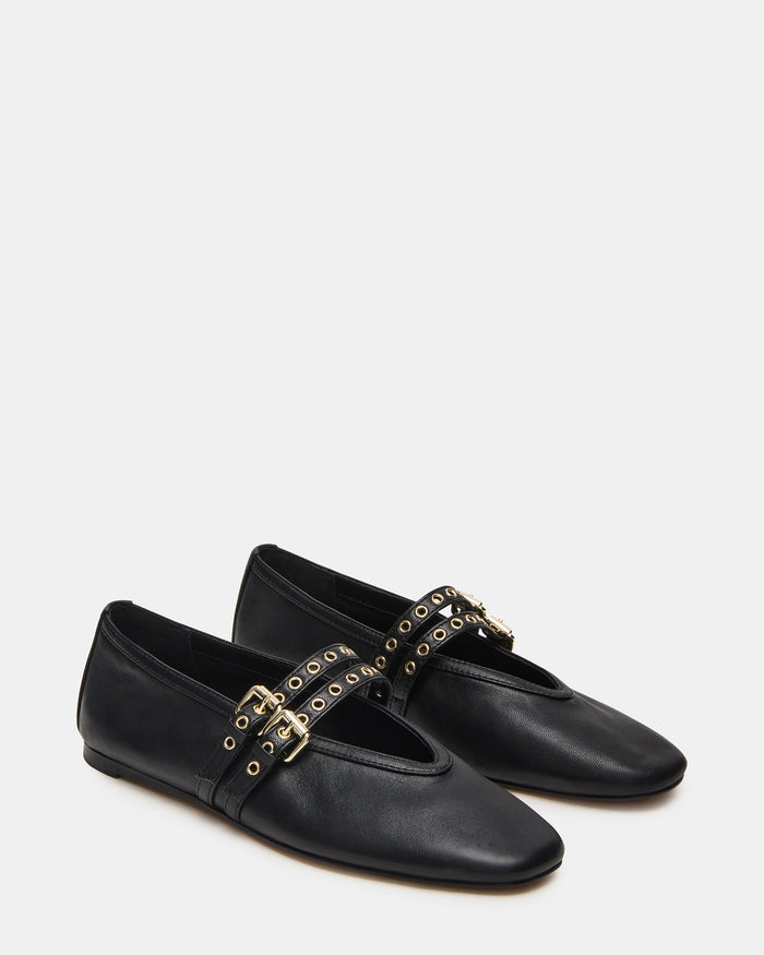 LYDIA BLACK LEATHER