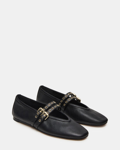 LYDIA BLACK LEATHER