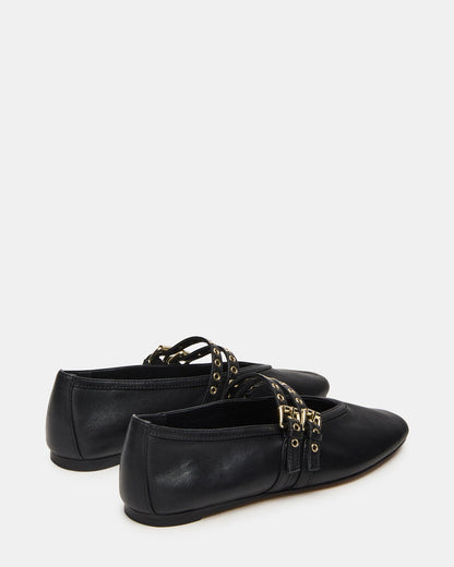 LYDIA BLACK LEATHER