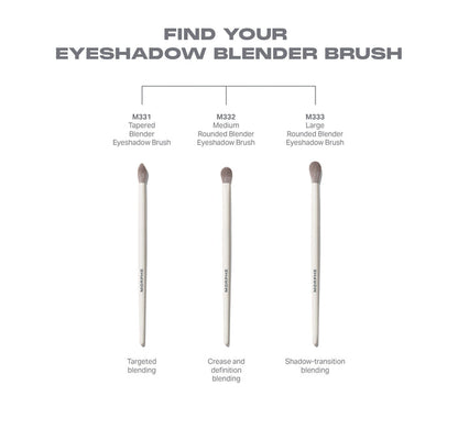 M332 Medium Rounded Blender Eyeshadow Brush