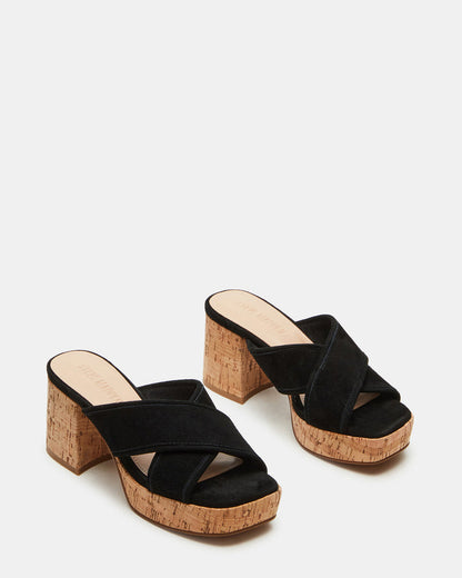 MARSDEN BLACK SUEDE