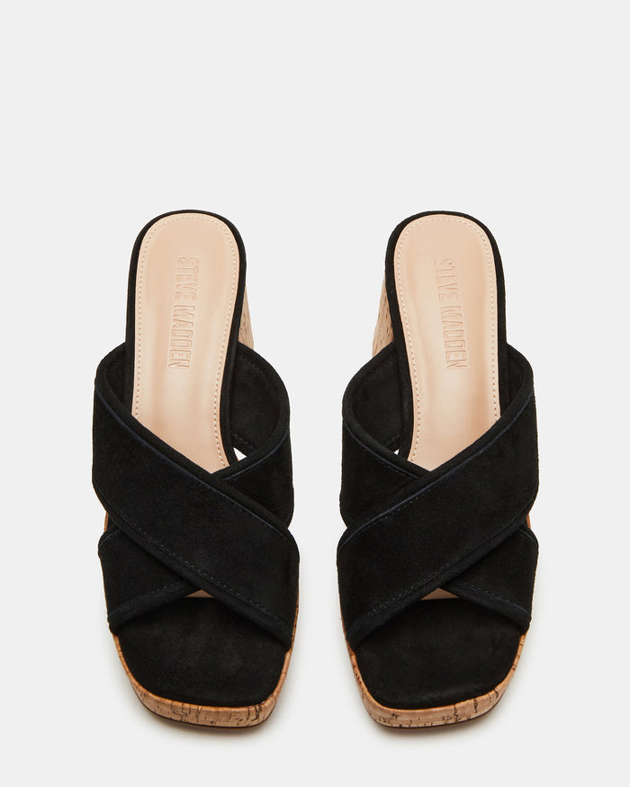 MARSDEN BLACK SUEDE