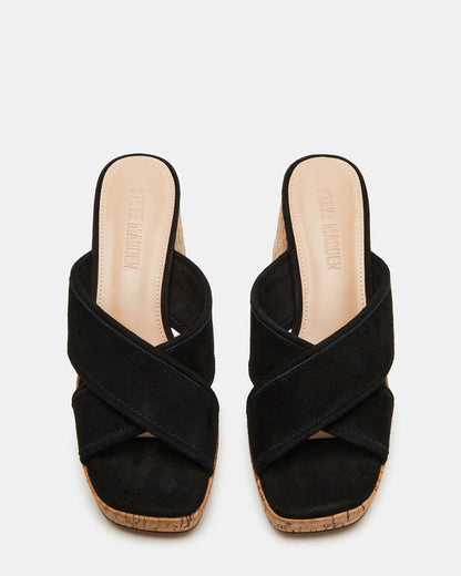 MARSDEN BLACK SUEDE