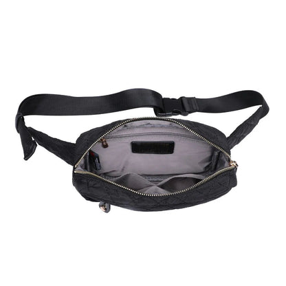 Gina Quilted Nylon Belt Bag