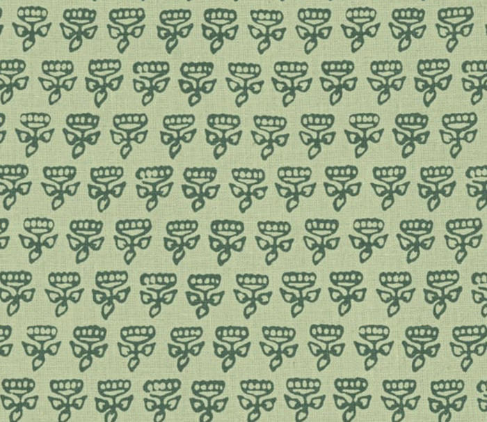 Mimi Floral Pillow Cover in Green, Thibaut Pillows