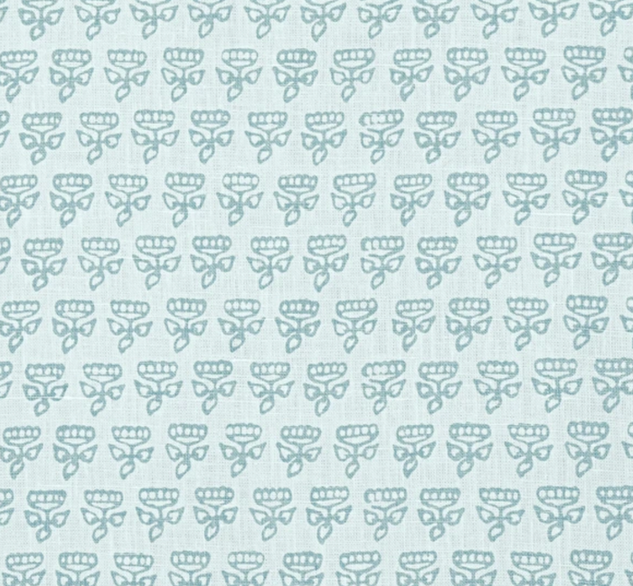 Mimi Floral Pillow Cover in Sky, Thibaut Pillows