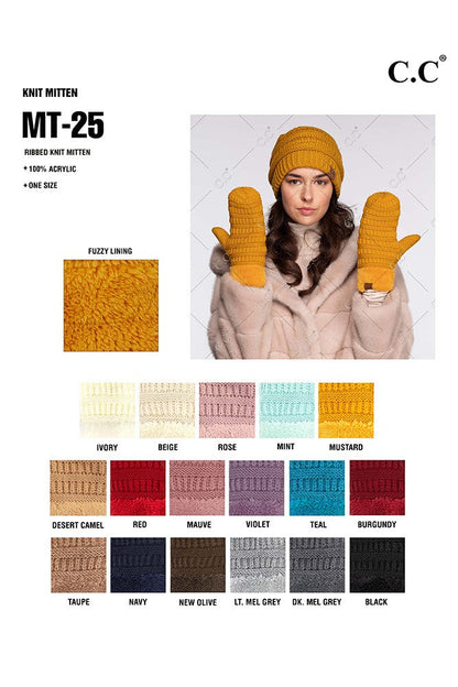 Mittens to Match CC Beanies and Infinity Scarves