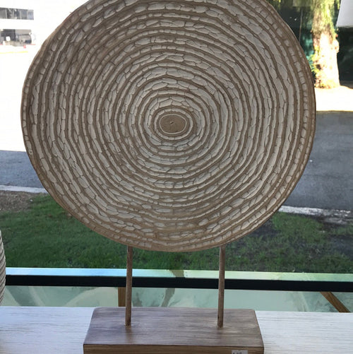 Moby Plate on Stand
