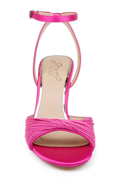 Hot Pink | Nannette Ankle Strap Sandals Front
