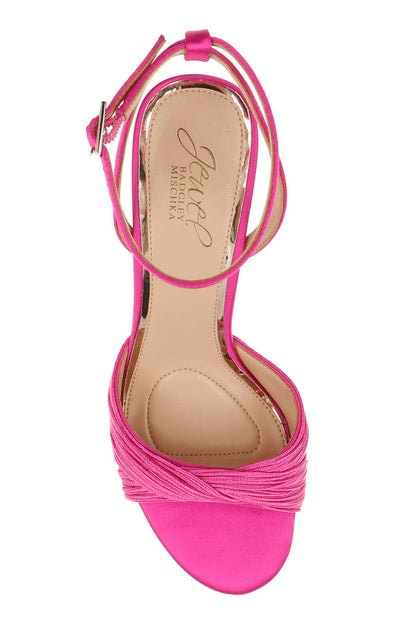 Hot Pink | Nannette Ankle Strap Sandals Top