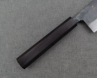 Naru “Hatsukou Series” Aogami #2 Kurouchi 165mm Nakiri with Ebony Handle