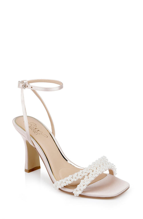 Champagne | Noah Open Toe Sandals Front Side