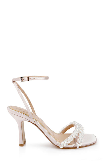 Champagne | Noah Open Toe Sandals Side