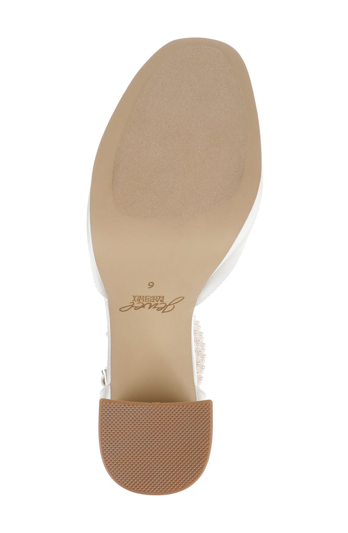 Ivory | Noble Platform Pumps Sole
