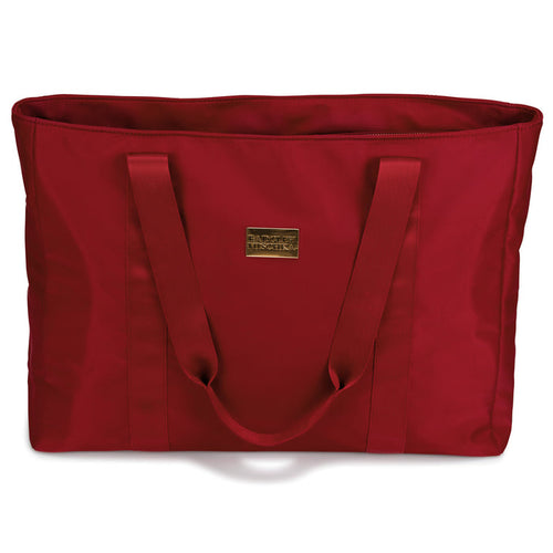 Burgundy | Nylon Weekender Tote Bag