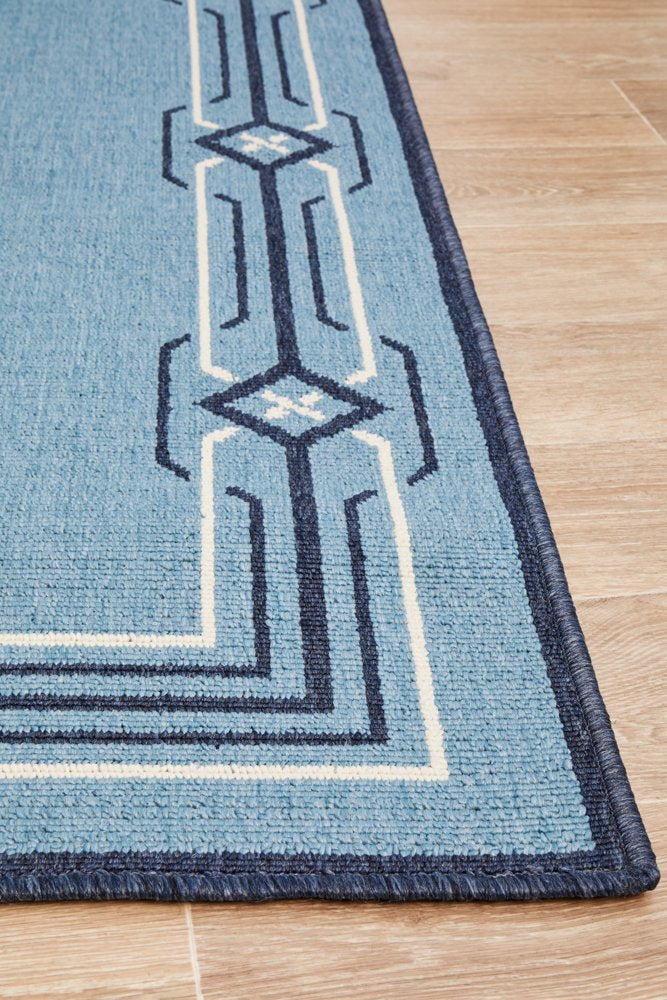 Outdoor Blue Rug