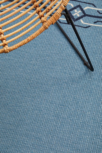 Outdoor Blue Rug