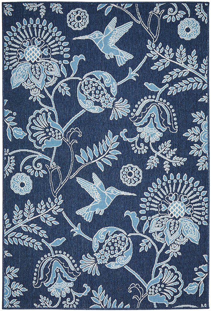Outdoor Navy Rug