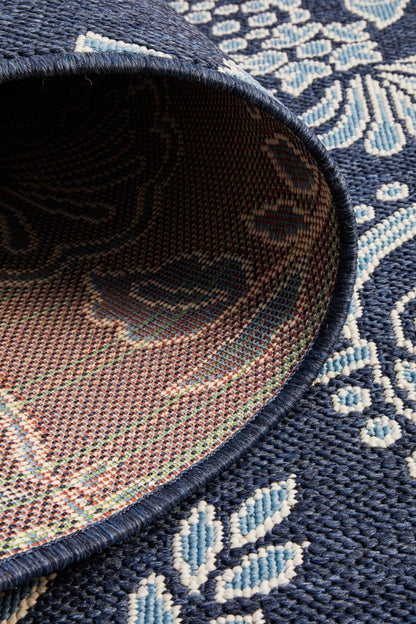 Outdoor Navy Rug
