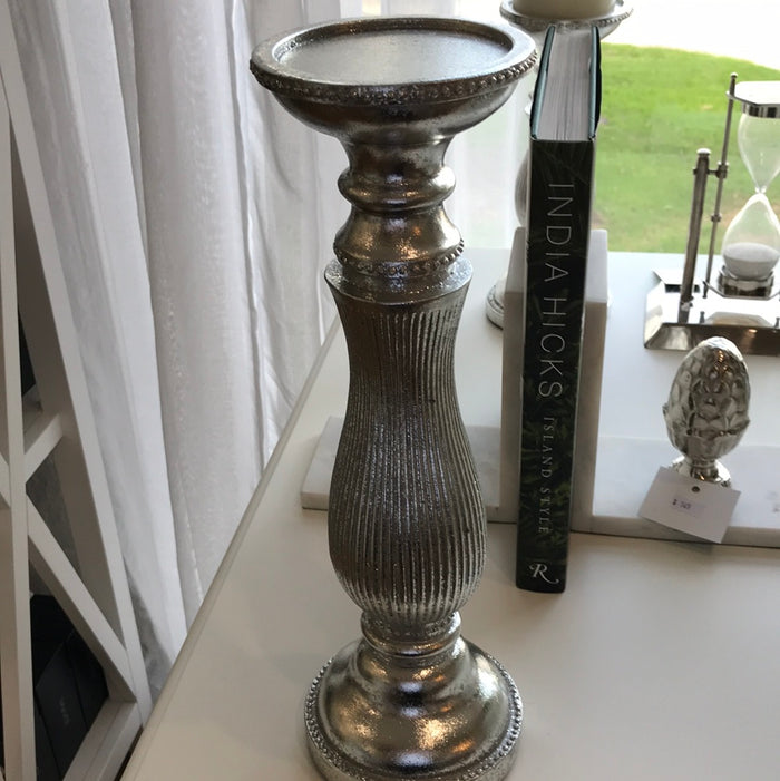 Parkville Silver Candlestick Large