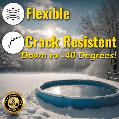 Permalast Peak Multibead 20 mil Fitted Round or Oval Above Ground Pool Liner