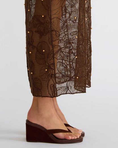 PLAYING BROWN SUEDE