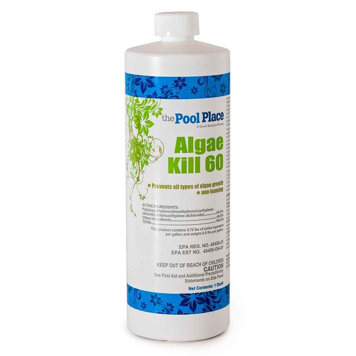 Pool Place Algae Kill 60 - 1 Qt. - Great Backyard Place