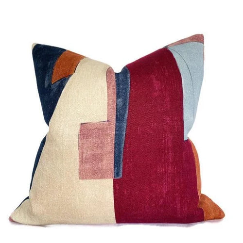 Ready to Ship, 18x18, 14x20 District Pillow Cover in Claret