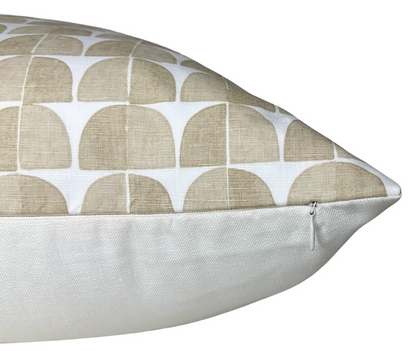 Ready to Ship, 22x22 Solsbury Pillow Cover in Beige