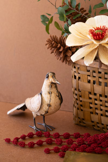 Recycled Metal Pigeons Set/2