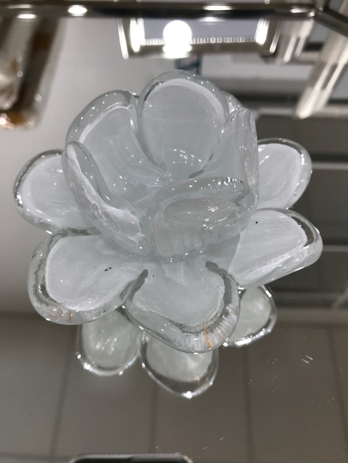 Reece White Glass Votive