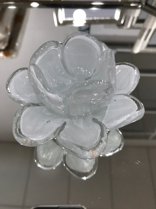 Reece White Glass Votive