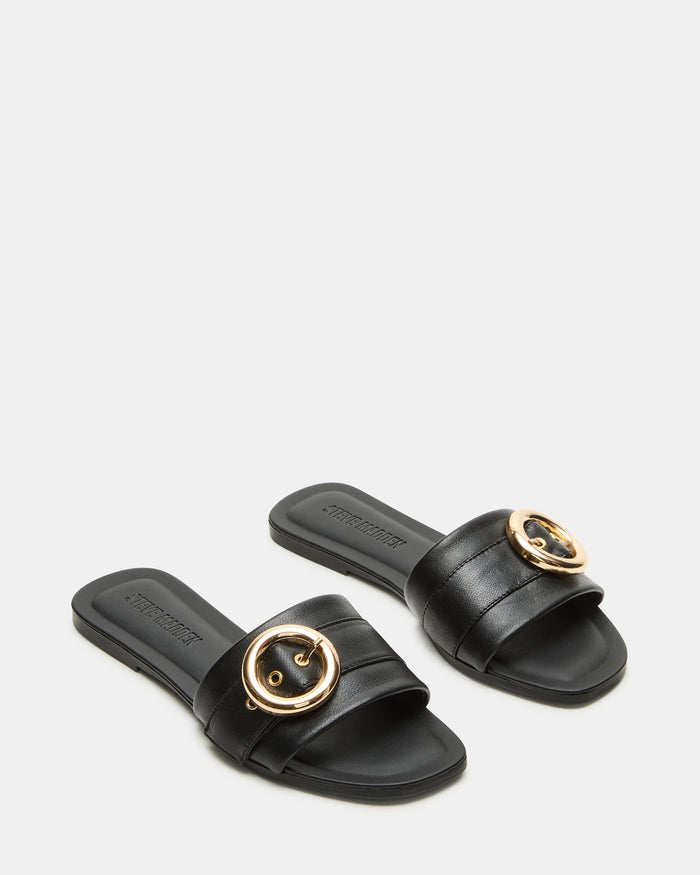 REEF BLACK LEATHER