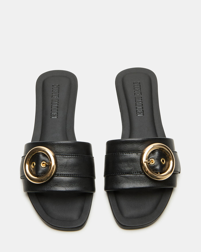 REEF BLACK LEATHER