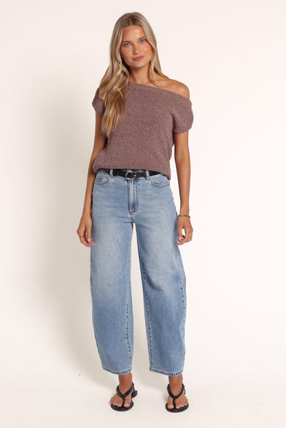 BOTTOMS Rollas Gigi Barrel Jeans - Surrender