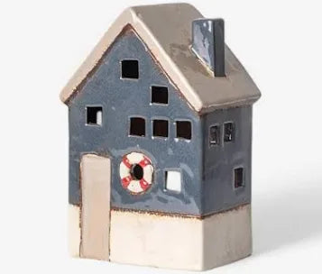 Saint Malo Tea Light House w/ Buoy Large
