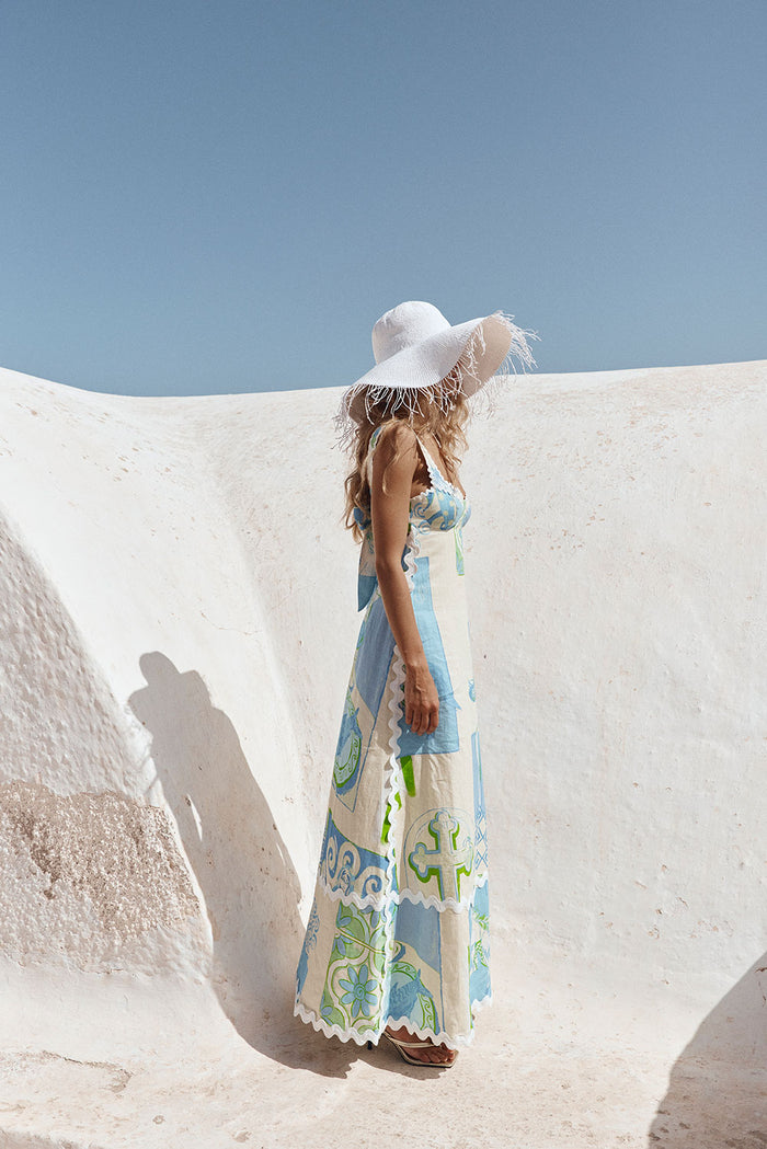 SAMPLE-Deluca Dress - Theotokos Ocean