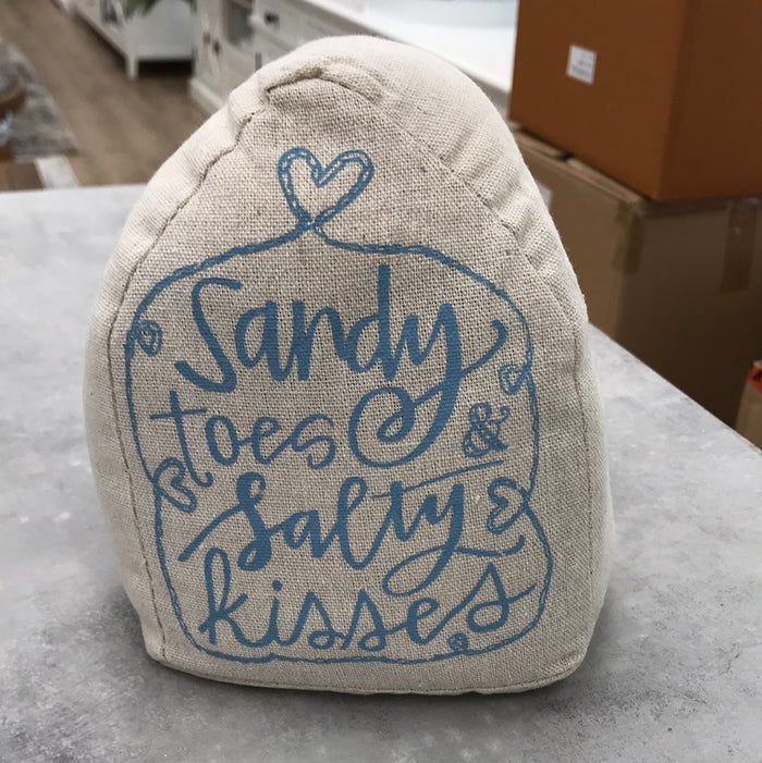 Sandy Toes Doorstop