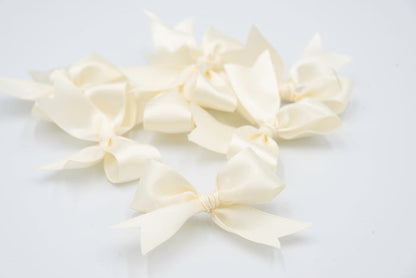 Satin Bows - 7/8" Ribbon - Pre-made - 12 Piece