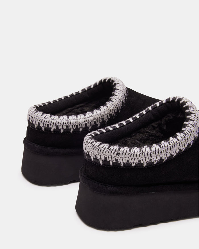 SELENA-2 BLACK SUEDE