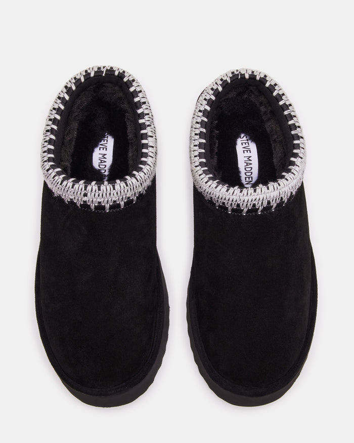 SELENA-2 BLACK SUEDE