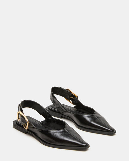 SHAY BLACK LEATHER