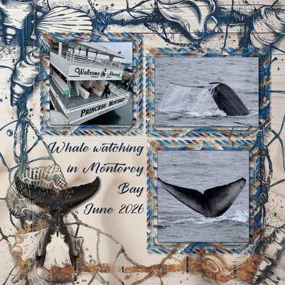 Love a distressed nautical backgrounds? Now you can create your own with these Easy Mask Frame Effects and Overlay Embellishments by Lucky Girl Creative digital art for digital scrapbooking. Perfect for beach, ocean, seaside, and nautical adventures. With 18 unique rope and seashell textures and frames, these grunge designs can be used as is, filled with paper, colorized, or used as Blend effects. Now you can design your own backgrounds! Make subtle or bold - the choice is yours!