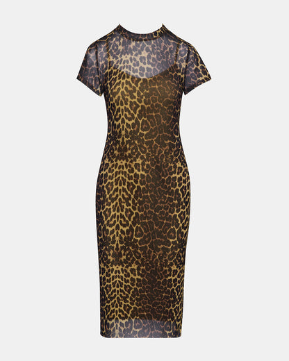 SHORT SLEEVE HAILEE DRESS HOT SPOTS PRINT