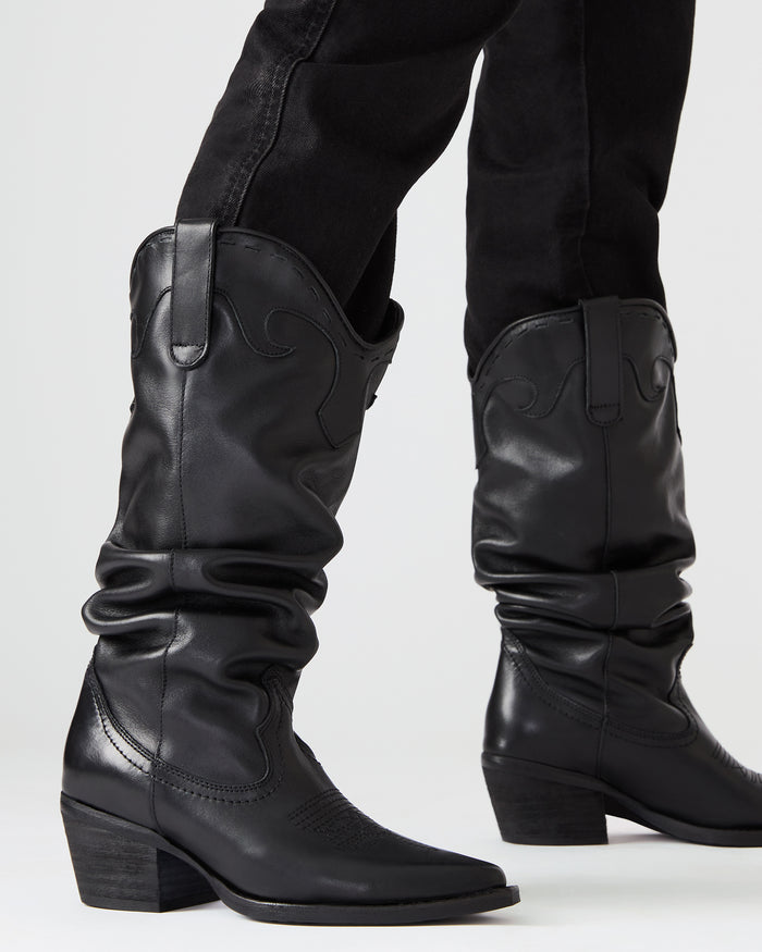 STAGE BLACK LEATHER