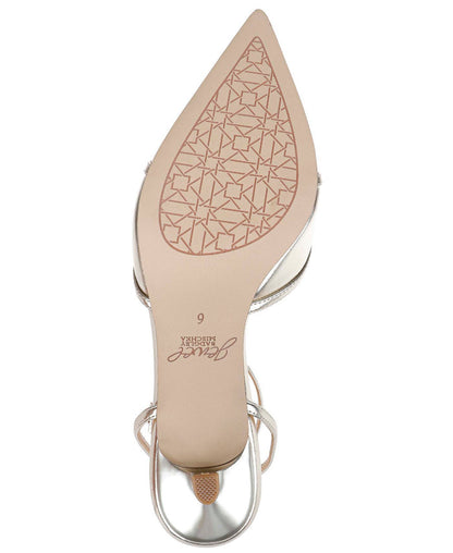 Gold Metallic | Talasia Pointed Toe Kitten Heels