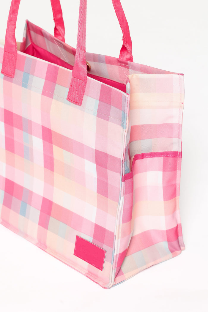 ACCESSORIES Ultimate Tote Bag - Pink Picnic Plaid